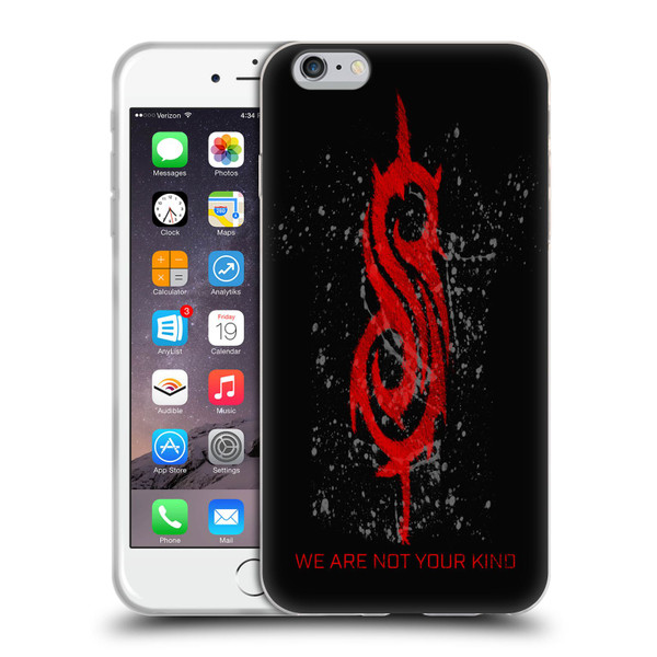 Slipknot We Are Not Your Kind Red Distressed Look Soft Gel Case for Apple iPhone 6 Plus / iPhone 6s Plus