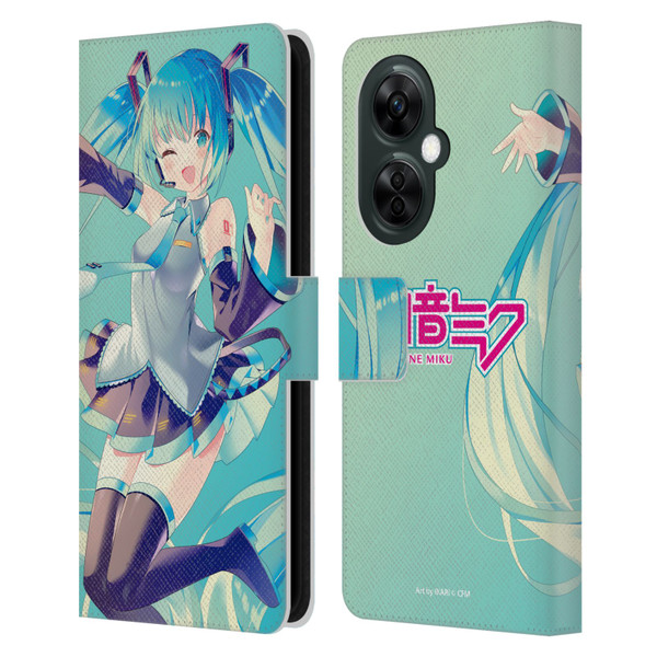 Hatsune Miku Graphics Sing Leather Book Wallet Case Cover For OnePlus Nord CE 3 Lite 5G