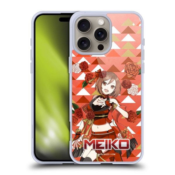 Hatsune Miku Characters Meiko Soft Gel Case for Apple iPhone 16 Pro Max