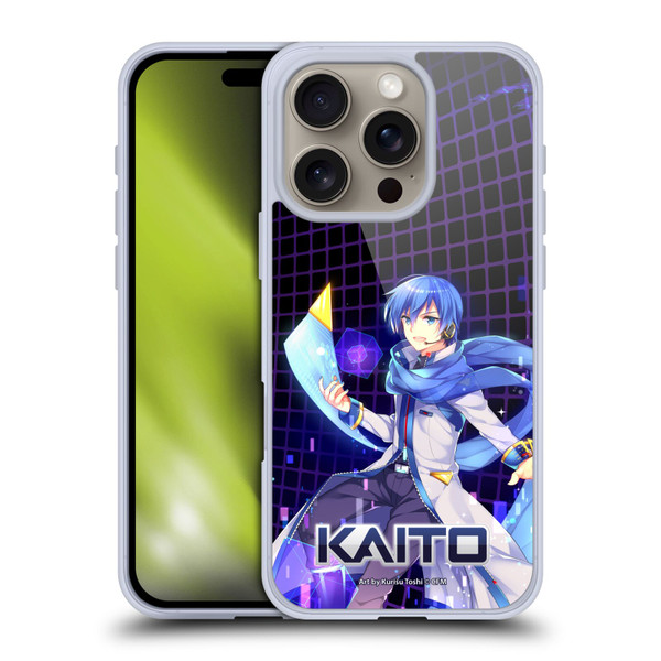 Hatsune Miku Characters Kaito Soft Gel Case for Apple iPhone 16 Pro