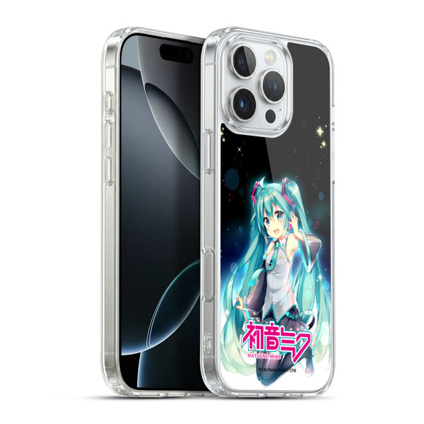 Hatsune Miku Graphics Night Sky Soft Gel Case for Apple iPhone 16 Pro Max & MagSafe