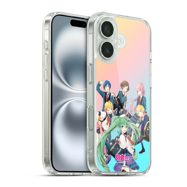 Hatsune Miku Virtual Singers High School Soft Gel Case for Apple iPhone 16 & MagSafe