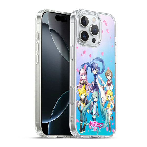 Hatsune Miku Virtual Singers Sakura Soft Gel Case for Apple iPhone 16 Pro Max & MagSafe