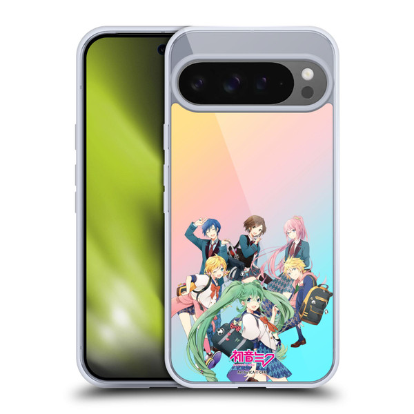 Hatsune Miku Virtual Singers High School Soft Gel Case for Google Pixel 9 Pro XL