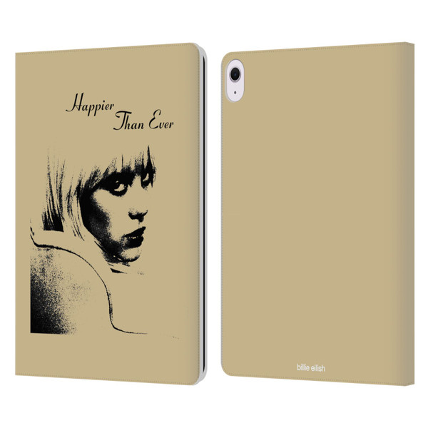 Billie Eilish Happier Than Ever Album Image Leather Book Wallet Case Cover For Apple iPad Air 13 2024