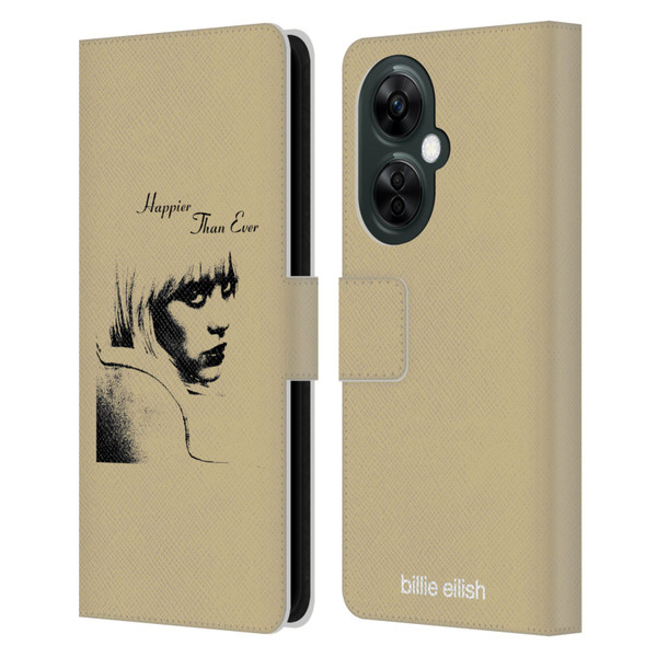Billie Eilish Happier Than Ever Album Image Leather Book Wallet Case Cover For OnePlus Nord CE 3 Lite 5G