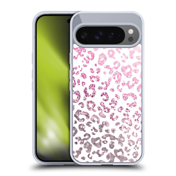 Monika Strigel Animal Print Glitter Pink Soft Gel Case for Google Pixel 9 Pro XL