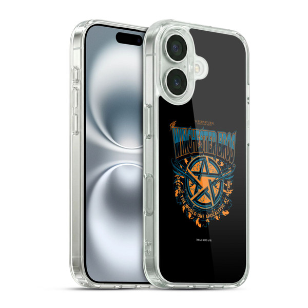Supernatural Graphic Apocalypse Soft Gel Case for Apple iPhone 16 & MagSafe