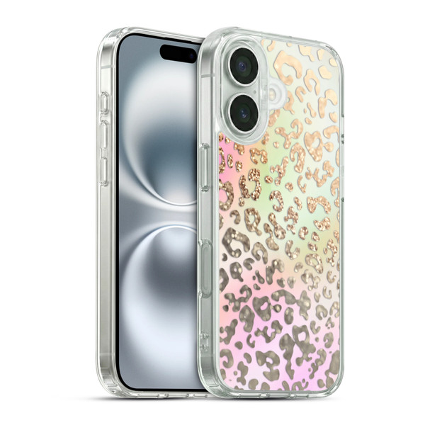 Monika Strigel Dreamland Gold Leopard Soft Gel Case for Apple iPhone 16 & MagSafe