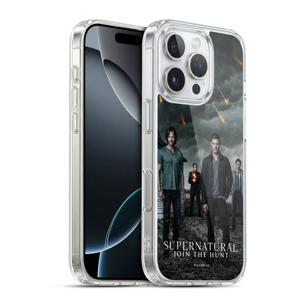 Supernatural Key Art Season 12 Group Soft Gel Case for Apple iPhone 16 Pro & MagSafe