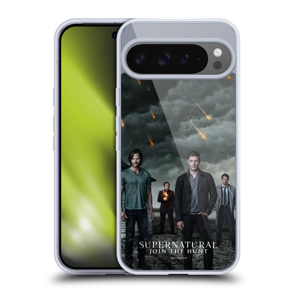 Supernatural Key Art Season 12 Group Soft Gel Case for Google Pixel 9 Pro XL