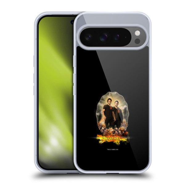 Supernatural Vectors Dean & Sam Halo Soft Gel Case for Google Pixel 9 Pro XL