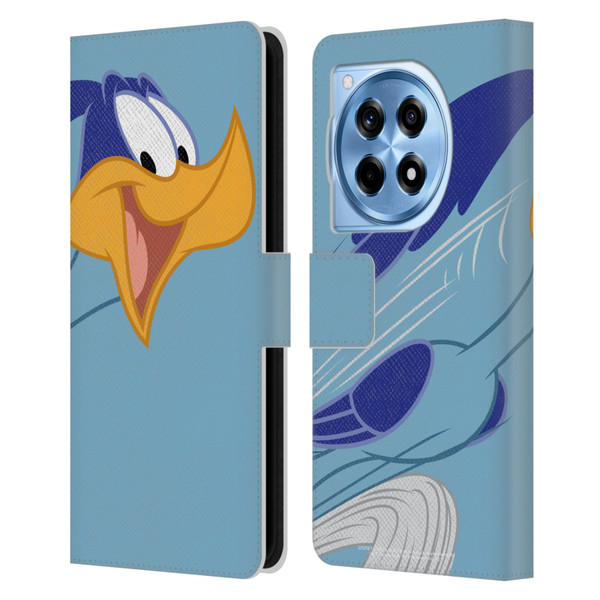 Looney Tunes Characters Road Runner Leather Book Wallet Case Cover For OnePlus 12R