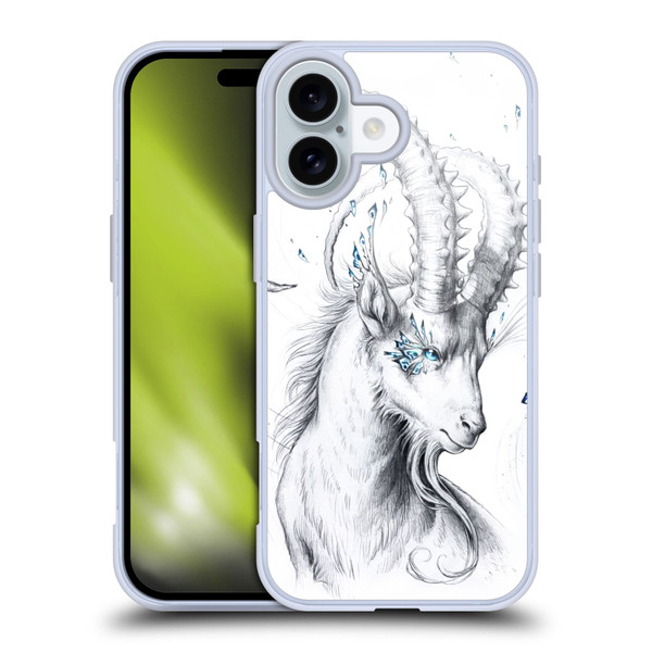 Jonas "JoJoesArt" Jödicke Wildlife Capricorn Soft Gel Case for Apple iPhone 16