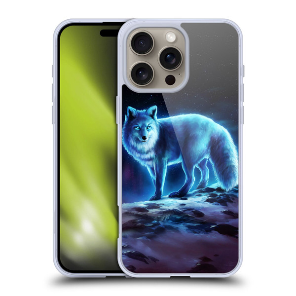 Jonas "JoJoesArt" Jödicke Wildlife Ice Fox Soft Gel Case for Apple iPhone 16 Pro Max