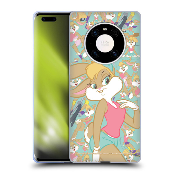 Looney Tunes Graphics and Characters Lola Bunny Soft Gel Case for Huawei Mate 40 Pro 5G