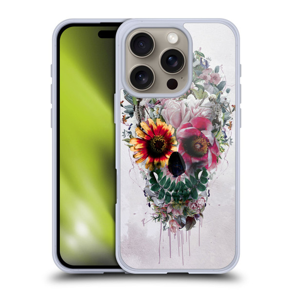 Riza Peker Skulls 6 Sugar Soft Gel Case for Apple iPhone 16 Pro