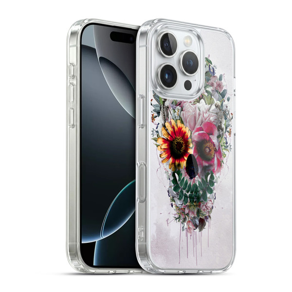 Riza Peker Skulls 6 Sugar Soft Gel Case for Apple iPhone 16 Pro & MagSafe