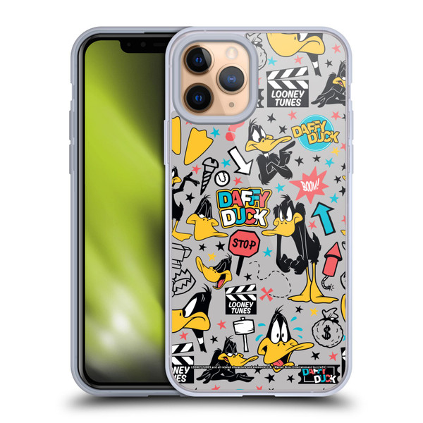 Looney Tunes Graphics and Characters Daffy Duck Soft Gel Case for Apple iPhone 11 Pro & MagSafe