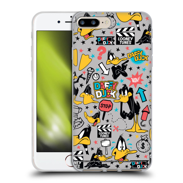 Looney Tunes Graphics and Characters Daffy Duck Soft Gel Case for Apple iPhone 7 Plus / iPhone 8 Plus & MagSafe