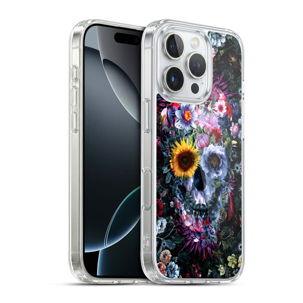 Riza Peker Skulls 9 Skull Soft Gel Case for Apple iPhone 16 Pro & MagSafe
