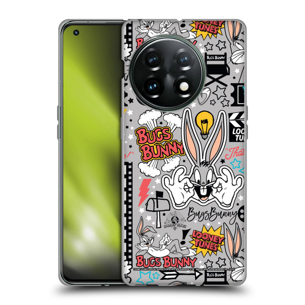 Looney Tunes Graphics and Characters Bugs Bunny Soft Gel Case for OnePlus 11 5G