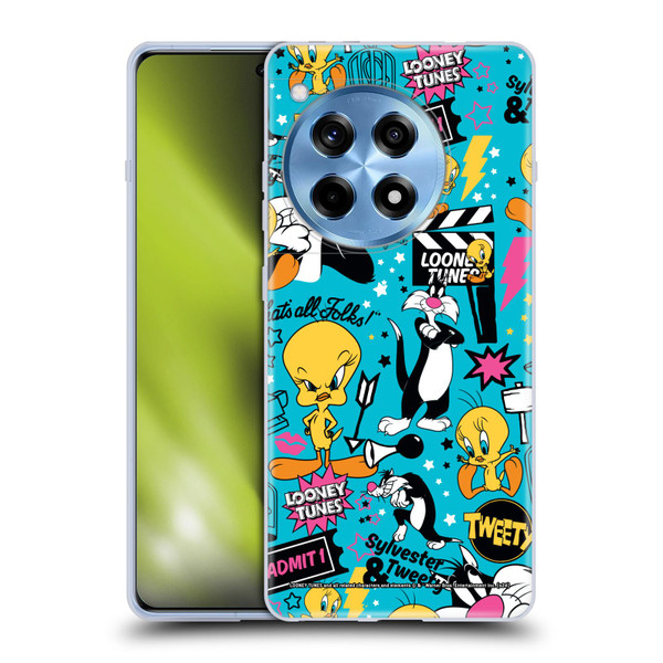 Looney Tunes Graphics and Characters Tweety And Sylvester Soft Gel Case for OnePlus 12R