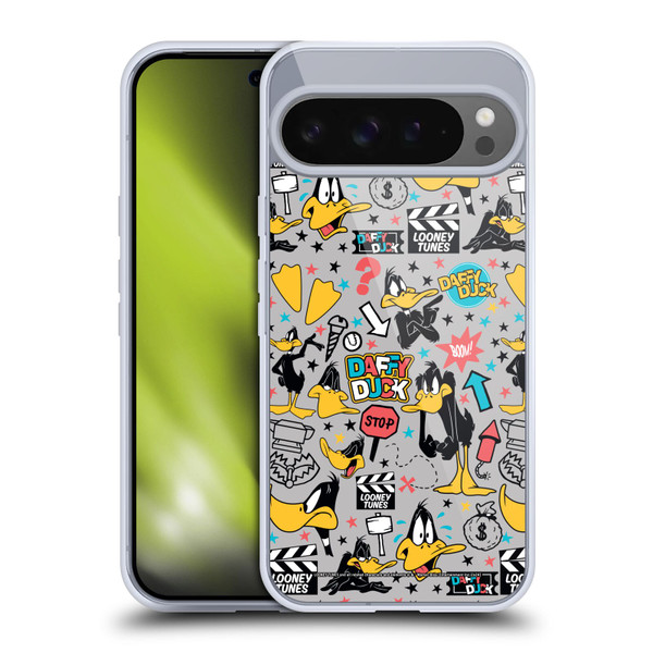 Looney Tunes Graphics and Characters Daffy Duck Soft Gel Case for Google Pixel 9 Pro XL