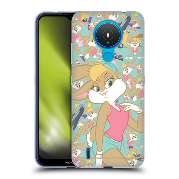 Looney Tunes Graphics and Characters Lola Bunny Soft Gel Case for Nokia 1.4