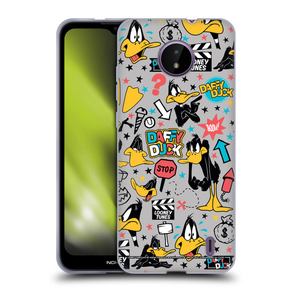 Looney Tunes Graphics and Characters Daffy Duck Soft Gel Case for Nokia C10 / C20
