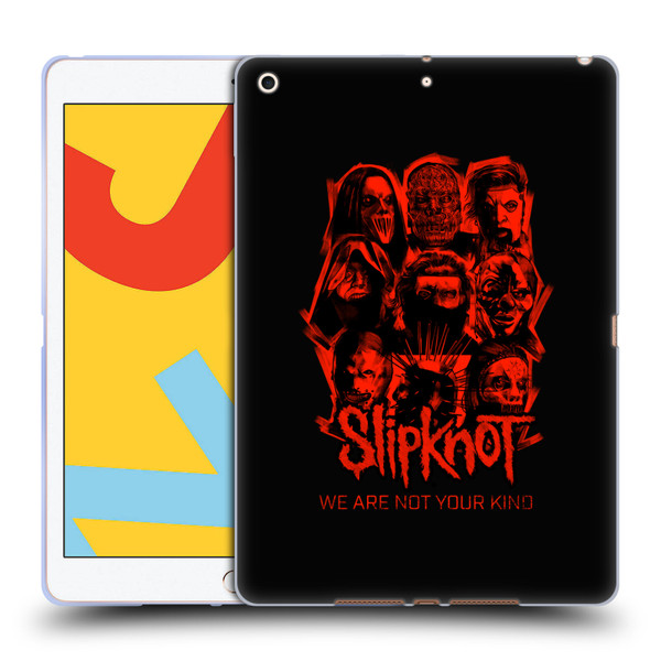 Slipknot We Are Not Your Kind Red Patch Soft Gel Case for Apple iPad 10.2 2019/2020/2021