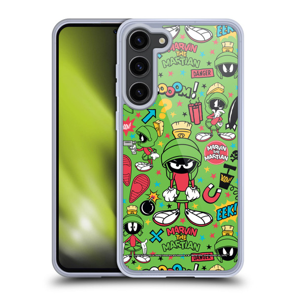 Looney Tunes Graphics and Characters Marvin The Martian Soft Gel Case for Samsung Galaxy S23+ 5G