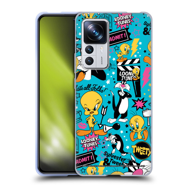 Looney Tunes Graphics and Characters Tweety And Sylvester Soft Gel Case for Xiaomi 12T Pro