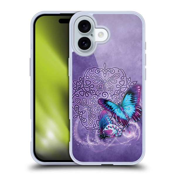 Brigid Ashwood Celtic Wisdom Butterfly Soft Gel Case for Apple iPhone 16