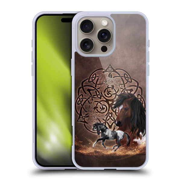 Brigid Ashwood Celtic Wisdom Horse Soft Gel Case for Apple iPhone 16 Pro Max