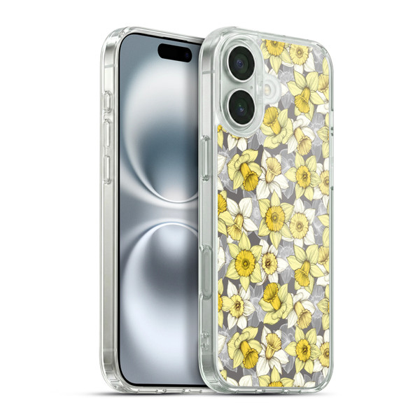 Micklyn Le Feuvre Florals Daffodil Daze Soft Gel Case for Apple iPhone 16 Plus & MagSafe