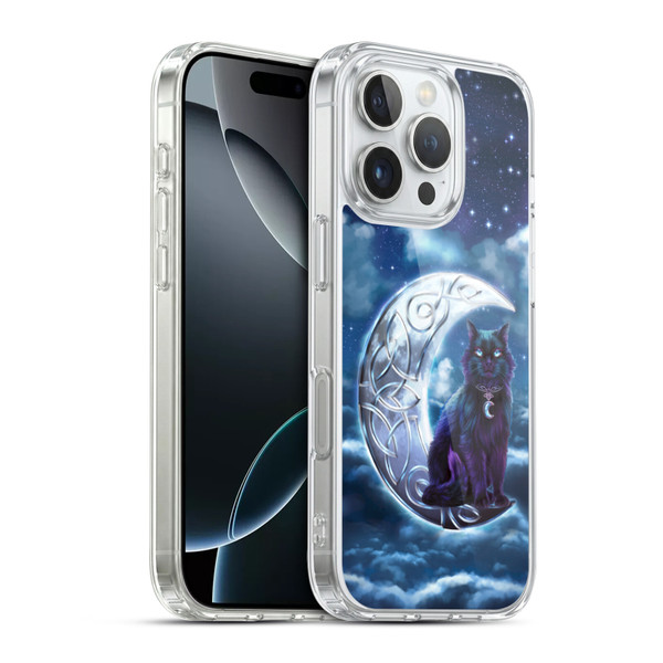 Brigid Ashwood Celtic Wisdom 2 Black Cat Soft Gel Case for Apple iPhone 16 Pro & MagSafe