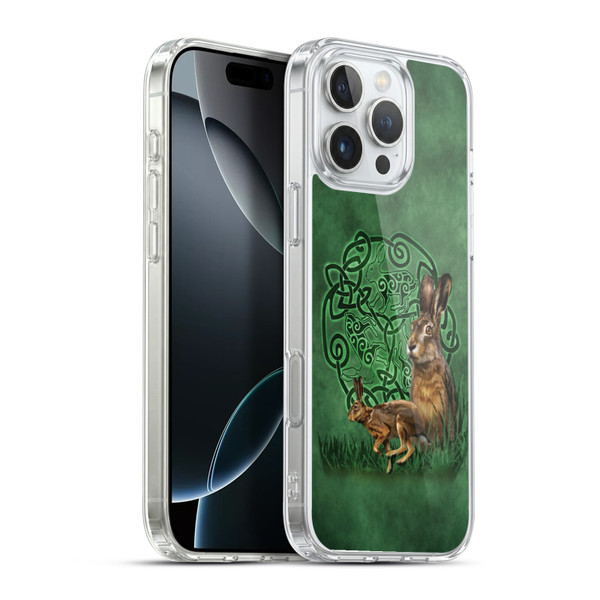 Brigid Ashwood Celtic Wisdom 2 Hare Soft Gel Case for Apple iPhone 16 Pro Max & MagSafe