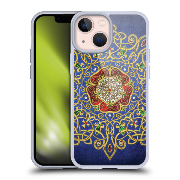 Brigid Ashwood Celtic Wisdom 3 Rose Soft Gel Case for Apple iPhone 13 Mini