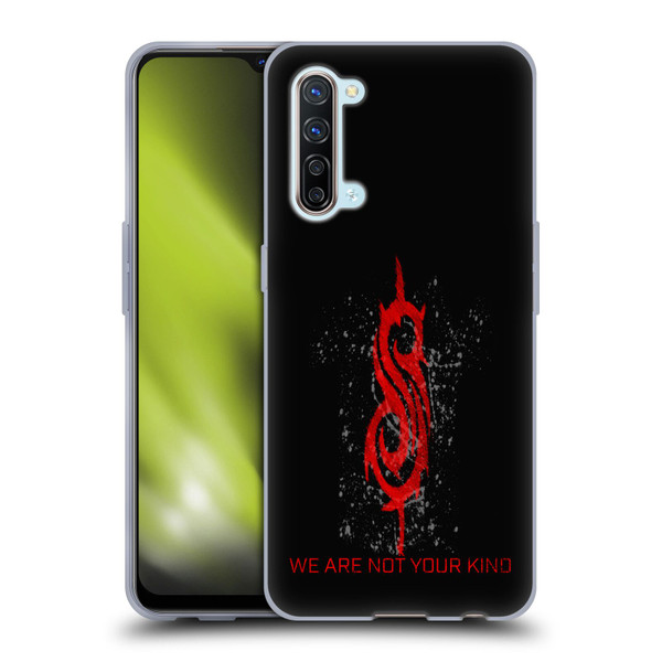 Slipknot We Are Not Your Kind Red Distressed Look Soft Gel Case for OPPO Find X2 Lite 5G