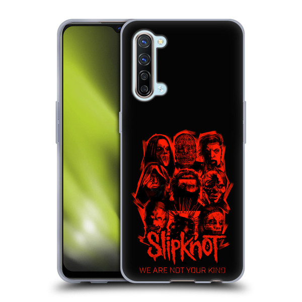 Slipknot We Are Not Your Kind Red Patch Soft Gel Case for OPPO Find X2 Lite 5G