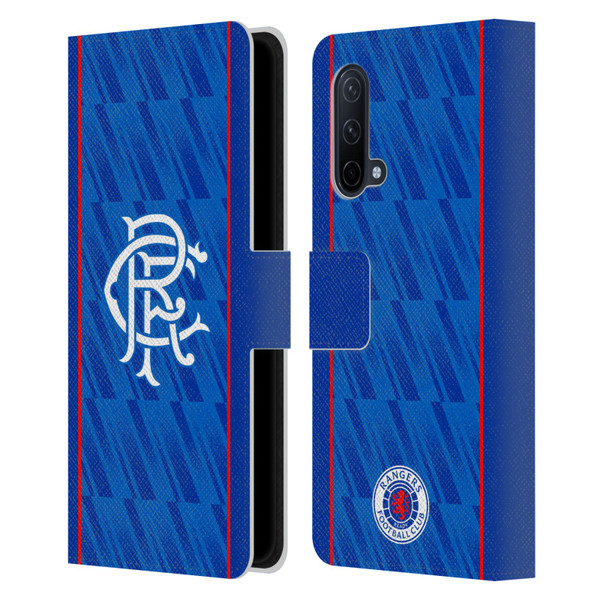Rangers FC 2024/25 Kit Home Leather Book Wallet Case Cover For OnePlus Nord CE 5G