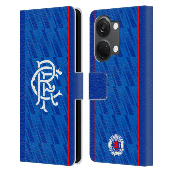 Rangers FC 2024/25 Kit Home Leather Book Wallet Case Cover For OnePlus Nord 3 5G