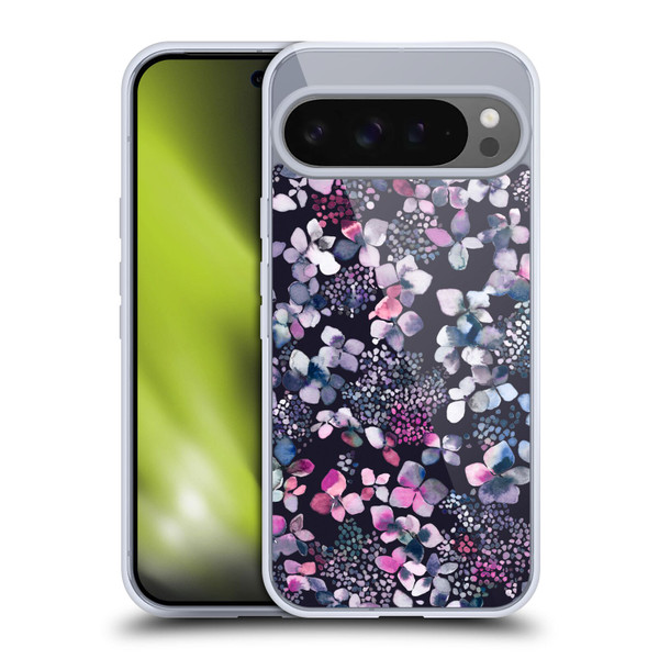 Ninola Floral Hydrangea Astronomical Soft Gel Case for Google Pixel 9 Pro XL