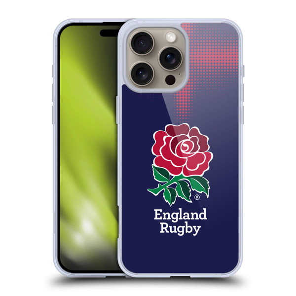 England Rugby Union 2016/17 The Rose Alternate Kit Soft Gel Case for Apple iPhone 16 Pro Max