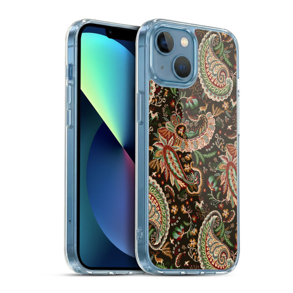 Ninola Mix Patterns Woodland Paisley Soft Gel Case for Apple iPhone 13 Mini & MagSafe