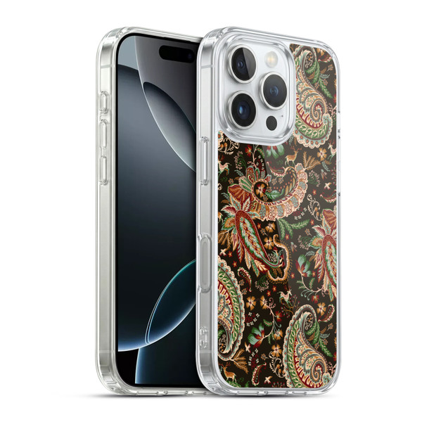 Ninola Mix Patterns Woodland Paisley Soft Gel Case for Apple iPhone 16 Pro & MagSafe
