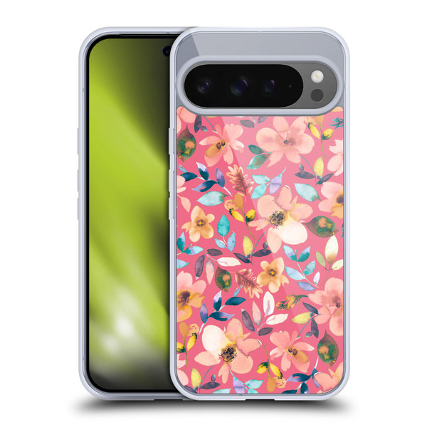 Ninola Spring Floral Tropical Flowers Soft Gel Case for Google Pixel 9 Pro XL