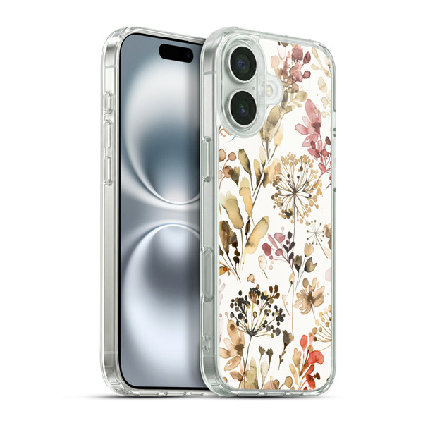 Ninola Wild Grasses Rustic Soft Gel Case for Apple iPhone 16 Plus & MagSafe