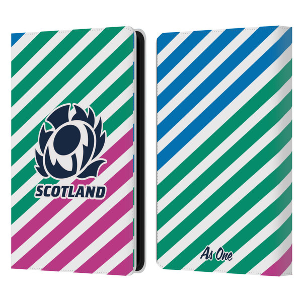 Scotland Rugby Graphics Lines Leather Book Wallet Case Cover For Amazon Kindle Paperwhite 5 (2021)